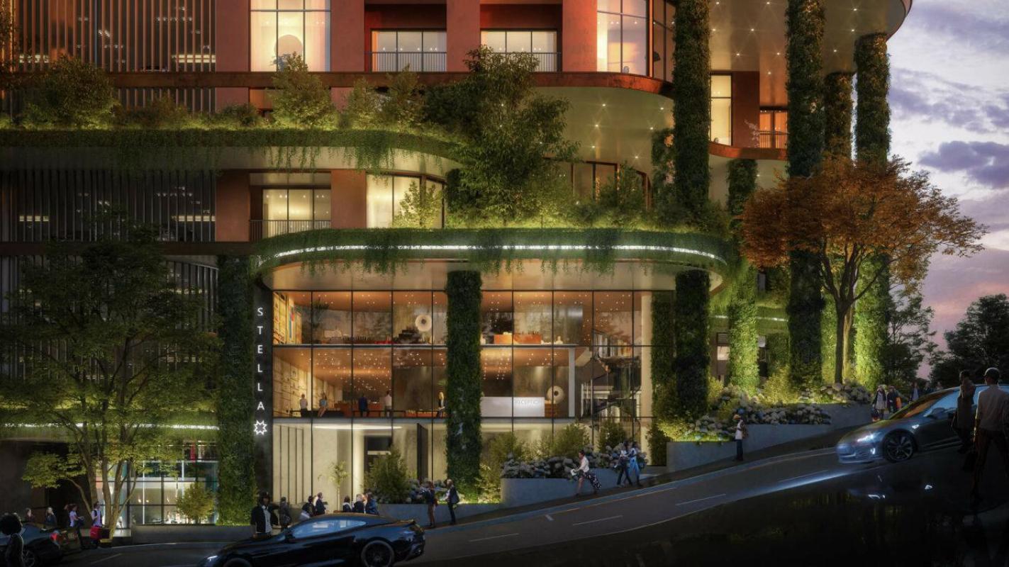 Images: Stella at Star Metals tower begins vertical construction